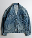 楽天CAMBIO【FDMTL（ファンダメンタル）】【予約販売8月末～9月上旬入荷】DENIM HAORI JACKET 4YR WASH デニム ジャケット（FA24-JK43U）