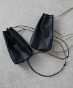 ySENTI(ZeB)zy\̔7{`{ׁz Dyneema Leather DRAWSTRING BAG_L~Keel ВL(3019)