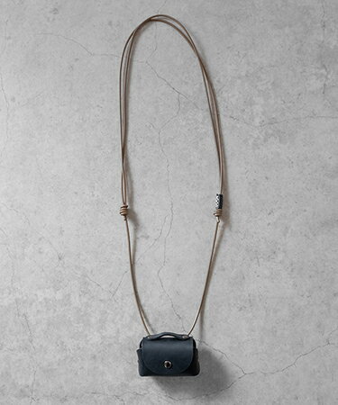 【SENTI(センティ)】【予約販売ご注文から1ヶ月後出荷】 MINI LEATHER CASE NECKSTRAP ネックストラップ(3022)
