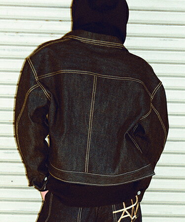 【MAISON SHUN ISHIZAWA(メゾン シュン イシザワ)】MSI-1st Denim Jacket デニムジャケット(24AW001-JC-01ID)