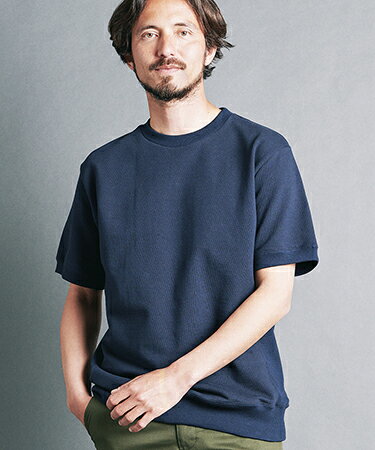 【Magine(マージン)】 CTN SIDE RIB SWEAT C-N TEE スウェットTシャツ(2422-017)