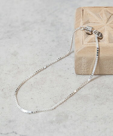 Rakuten - 【SENTI(センティ)】【予約販売ご注文から1ヶ月後出荷】FINE VENETIAN CHAIN BRACELET SV　ヴェネチアンチェーン細ブレスレット シルバー(4091)