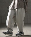 【GLIMCLAP(グリムクラップ)】Color scheme design & balloon silhouette pants バルーンパンツ(17-095-gla-ce)