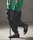 【GLIMCLAP(グリムクラップ)】Brushed fabric balloon silhouette pants バルーンパンツ(17-094-gla-ce...