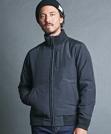 【Magine(マージン)】NYLON THINSULATE STAND RIB BLOUSON ブルゾン(2434-007) 【Magine(マージン)】NYLON THINSULATE STAND RIB BLOUSON ブルゾン(2434-007)