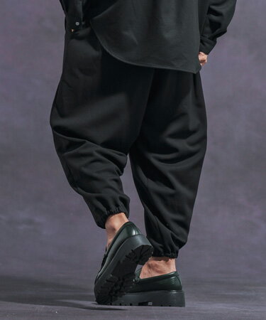 【Jih Nunc(ジーヌンク)】 TRストレッチバルーンパンツ(JIH-R1058)