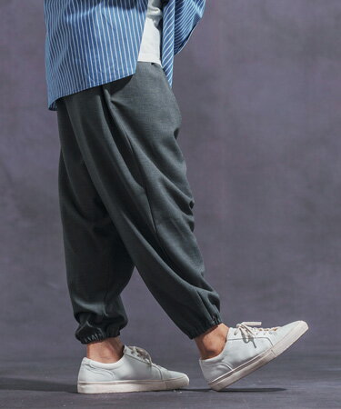 【Jih Nunc(ジーヌンク)】 TRストレッチバルーンパンツ(JIH-R1058)