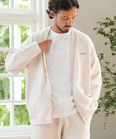 【CALL&RESPONSE(コールアンドレスポンス)】ニットカーデ-サイセンタク カーディガン(244-1444-11)