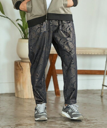 【CAMBIO(カンビオ)】Paisley Two Tuck Pants ジョガーパンツ(CAM24AW-006)