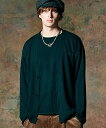【glamb(グラム)】Minimal Edge Cardigan ミニマルエッジカーディガン(GB0424-KNT06)