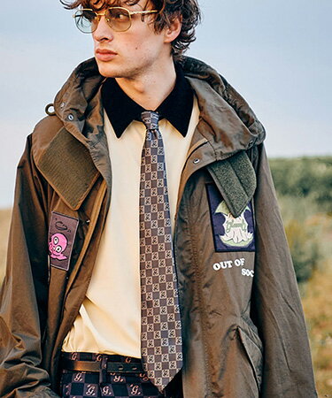 glamb()Monogram Tie Υॿ(GB0424-AC11)