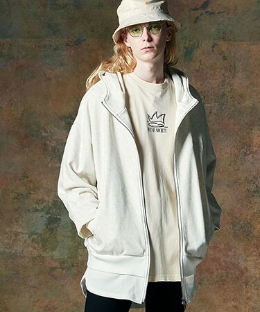 【glamb(グラム)】Layered Creed Hoodie レイヤードクリードフーディ(GB0424-CS20) 【glamb(グラム)】Layered Creed Hoodie レイヤードクリードフーディ(GB0424-CS20)