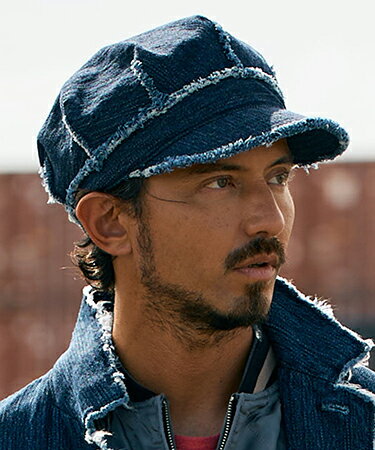 【wjk】jacquard denim work cap ワークキャップ(8312 ds54f)