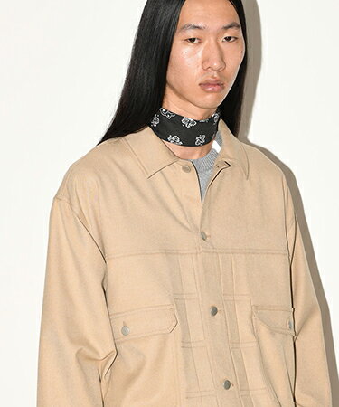 【SUPERTHANKS(スーパーサンクス)】Trucker jacket トラックジャケット(ST251JK01)
