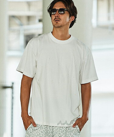 【ACANTHUS(アカンサス)】muta Washed Hand Paint Tee Tシャツ(MA2512)