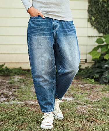 【CAMBIO(カンビオ)】Authentic Balloon Denim Pants デニムパンツ(A38324cmb)