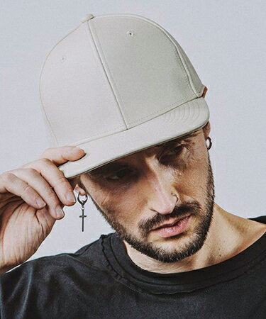 【NO ID.(ノーアイディー)】シンセティックレザーBB-CAP キャップ(855777-030H)