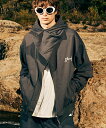 【glamb(グラム)】Asymmetry Layered Hoodie アシンメトリーレイヤードフーディ(GB0125-CS21)