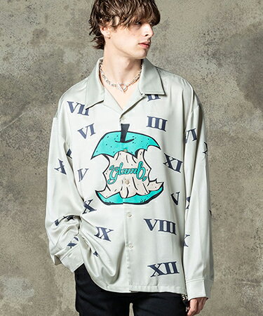 【glamb(グラム)】Eaten Apple Shirt イートゥンアップルシャツ(GB0125-SH04)