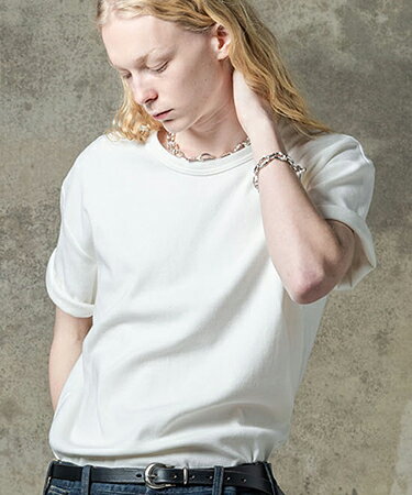 【glamb(グラム)】Spandex Simple T-Shirt スパンデックスシンプルTシャツ(GB0125-CS16)
