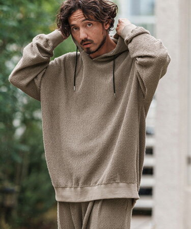 CAMBIO(ӥ)Dobby Jacquard Cut Sew Key Neck Parka ѡ(S40725cmb)