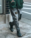 【CAMBIO(カンビオ)】Distressed Soft Balloon Silhouette Denim Pants デニムパンツ(S42725cmb)
