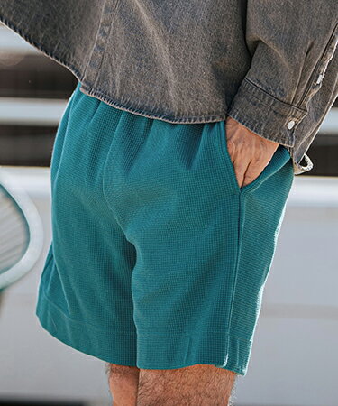 Rakuten - 【CAMBIO(カンビオ)】Tricot Waffle Short Pants ショートパンツ(S43625cmb)