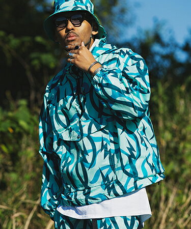 【MAYO(メイヨー)】【予約販売3月上旬〜中旬入荷】THUNDER TRIBAL CAMO NYLON ANORAK アノラック(25MY-AN001)のサムネイル