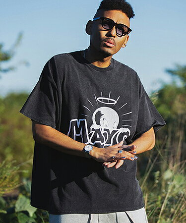 Rakuten - 【MAYO(メイヨー)】CUTE & SPOOKY PRINT SHORT SLEEVE TEE Tシャツ(25MY-ST003)
