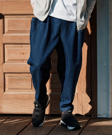 樂天商城 - 【CAMBIO(カンビオ)】Deformed Silhouette Stretch Denim Pants デニムパンツ(MIU-251-037)