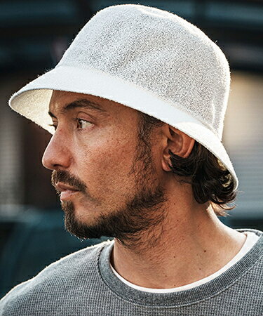 【一部カラー予約販売6月中旬～下旬入荷】【CAMBIO(カンビオ)】Knit Like Thermo Bucket Hat バケットハット(OP-251-010)