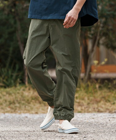 【CAMBIO(カンビオ)】Garment Dye Nylon Pants ナイロンパンツ(CMP-