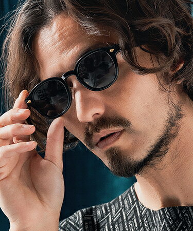 【ANGENEHM(アンゲネーム)】Pantoscopic sunglasses ボストンサングラス(AG042115scf)