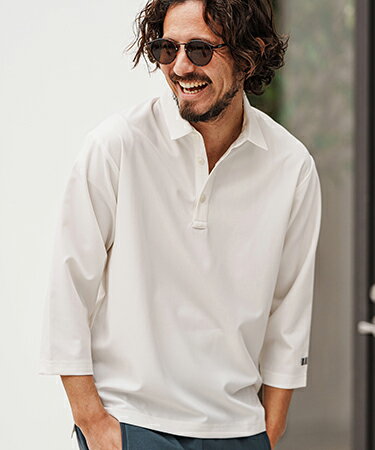 felkod(ե륳å)Light Oxford 3-4 Sleeve Polo Shirts ݥ(F25S130)