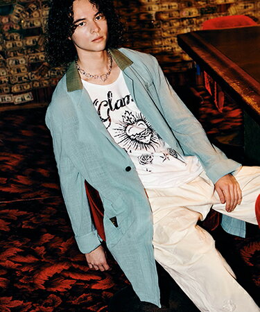 【glamb(グラム)】Sheer Long Shirt シアーロングシャツ(GB0225-SH06) 【glamb(グラム)】Sheer Long Shirt シアーロングシャツ(GB0225-SH06)