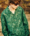 【glamb(グラム)】Fuzzy Scarf Shirt ファジースカーフシャツ(GB0225-SH08)