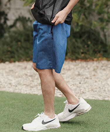 Rakuten - 【CAMBIO(カンビオ)】Chambray Shorts ショートパンツ(S46125cmb)