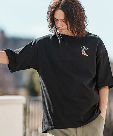 樂天商城 - 【CAMBIO(カンビオ)】刺繍T_Skull skate Tシャツ(CASD-147)