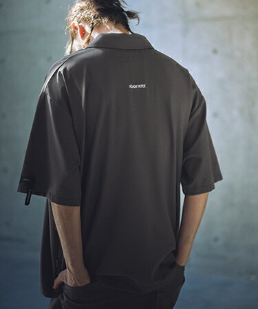【ADAM PATEK(アダムパテック)】ripple looose polo shirt ポロシャ ...
