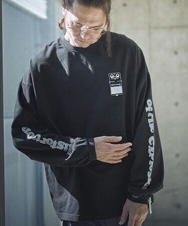 【ADAM PATEK(アダムパテック)】distortion long sleeve T ロングス ...