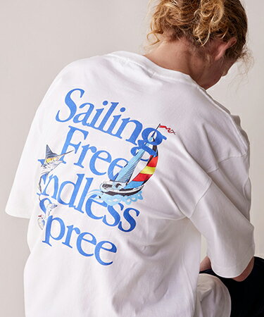 樂天商城 - 【rehacer(レアセル)】 Sailing Free Relax Fit T-shirt Tシャツ(01252000022)
