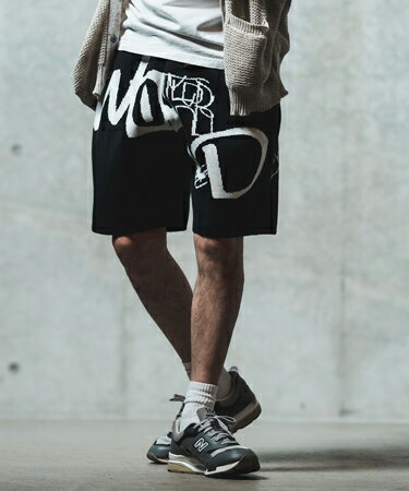 【GLIMCLAP(グリムクラップ)】Jacquard texture knit shorts ショ