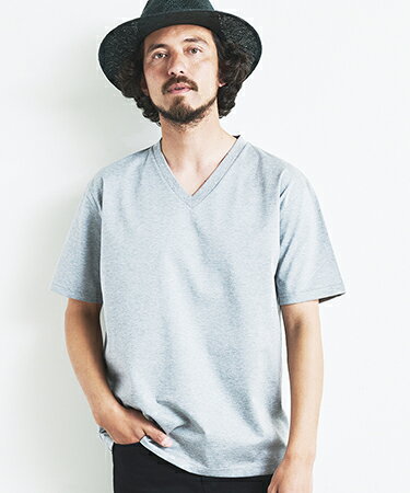【Magine(マージン)】COMPRESSION CTN V-N TEE S-S VネックTシャツ(2522-004)