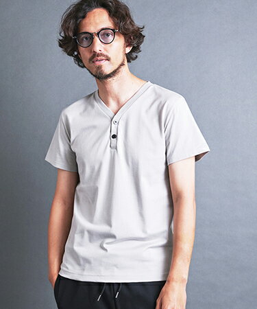 Rakuten - 【Magine(マージン)】BD CTN V-N HENLY S-S Tシャツ(2522-016)