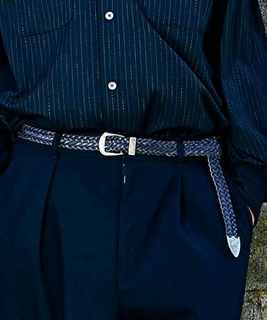 【glamb(グラム)】Sculpture Mesh Belt スカルプチャーメッシュベルト(GB0325-AC08)