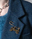 【glamb(グラム)】【予約販売8月下旬〜9月上旬入荷】Spin Logo Pin スピンロゴピン(GB0325-AC11)