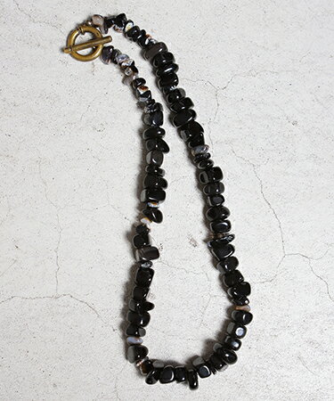 【VIVIFY(ビビファイ)】【予約販売ご注文から1ヶ月半後出荷】 Onyx Stone Necklace ストーンネックレス(VFN-330)