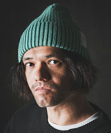 Beanie-Pigment dyeing- ニットビーニー(19-010-gla-cf)