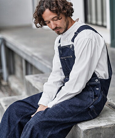 【CAMBIO(カンビオ)】【Johnbull別注】Classis Overall デニムオーバーオール(JM243P03) 3