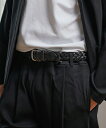 【Magine(マージン)】【予約販売9月上旬~中旬入荷】Braided Leather Belt レザーメッシュベルト(MGN-253-023)